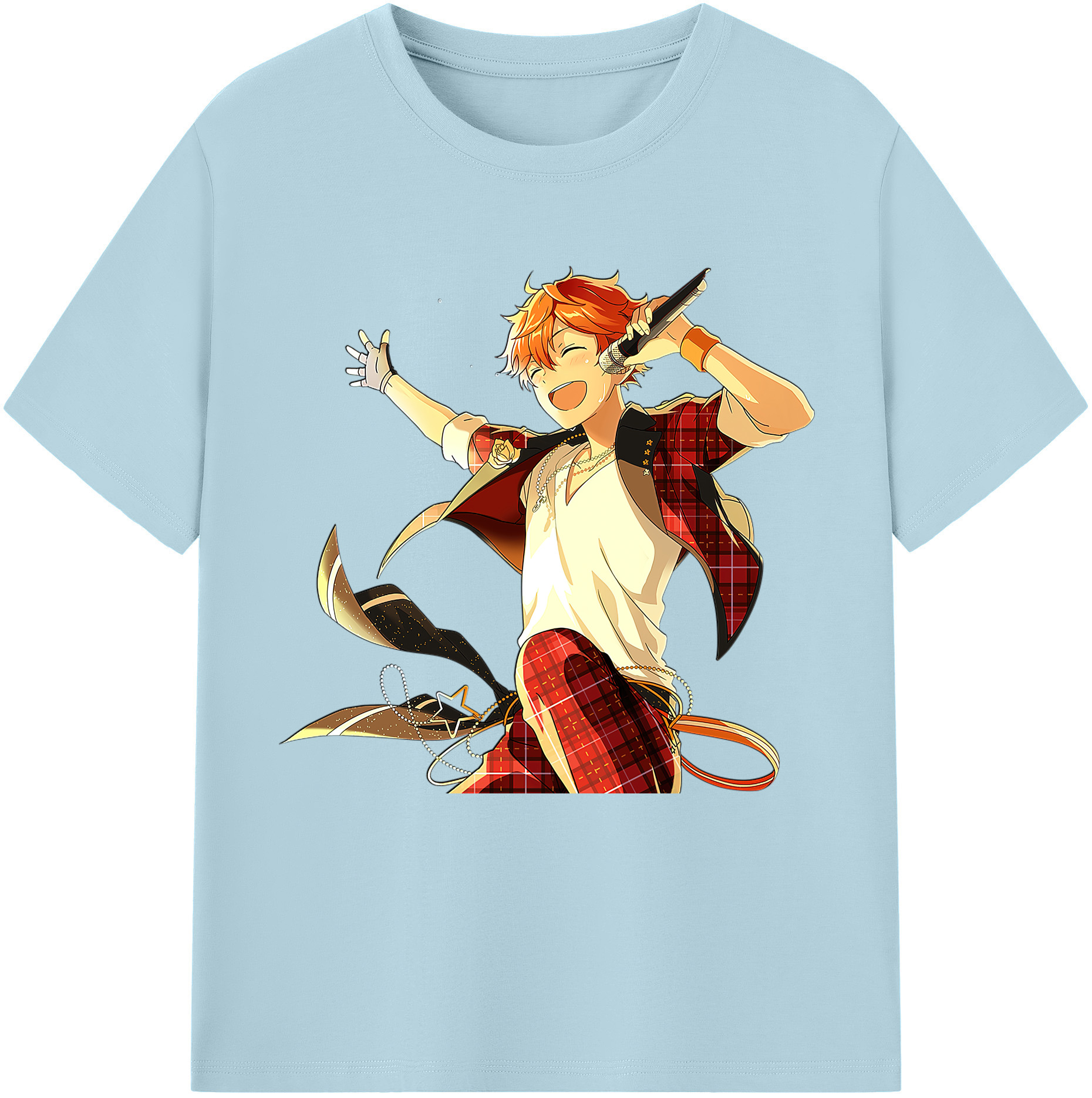 （画像用） あんさんぶるスターズ! Ensemble Stars 綿100％半袖Tシャツ（フロントプリント）